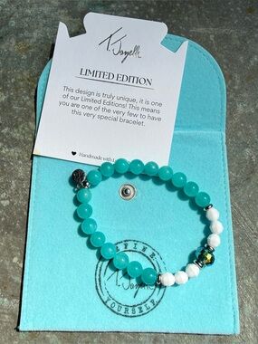 T Jazelle Turquoise Beaded Bracelet